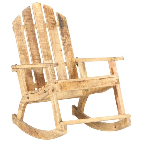 vidaXL Garden Rocking Chair Solid Mango Wood - Image 11