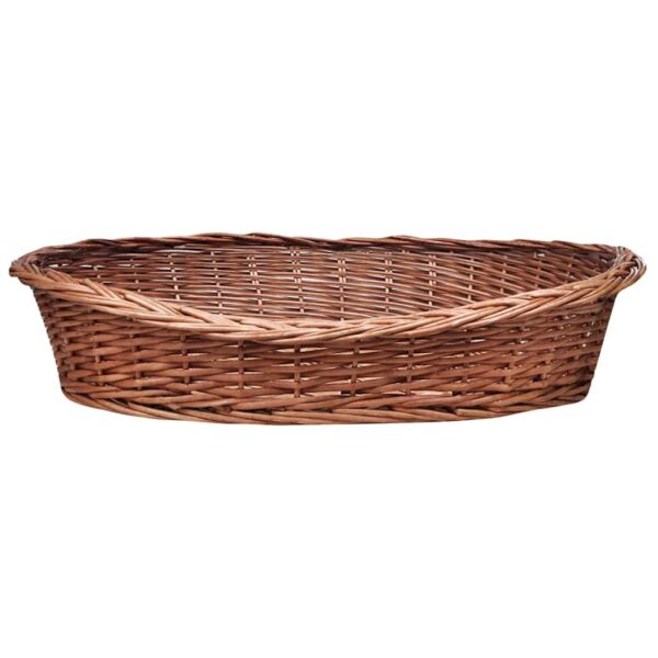 Willow Dog Basket/Pet Bed Natural 90 cm - Image 3