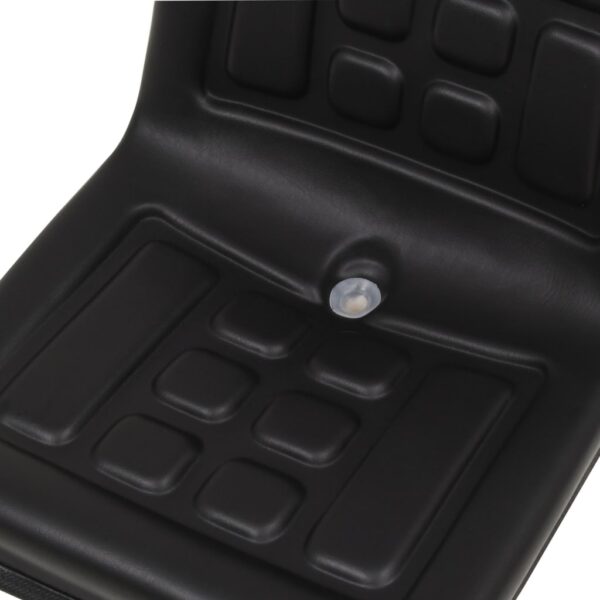 vidaXL Universal Tractor Seat Black - Image 7