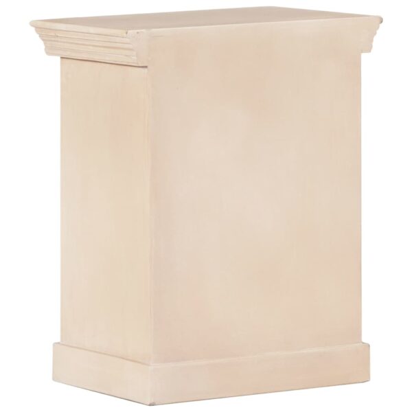 vidaXL Bedside Cabinet 40x30x50 cm Solid Mango Wood - Image 3