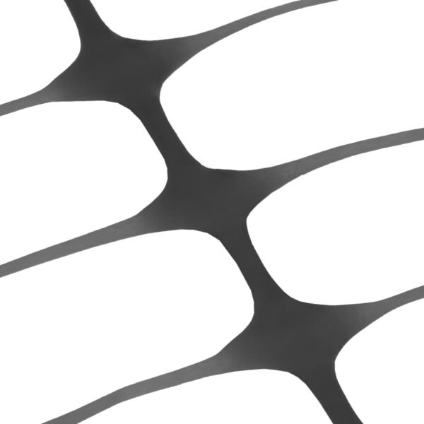 vidaXL Garden Fence 30 m Black - Image 4