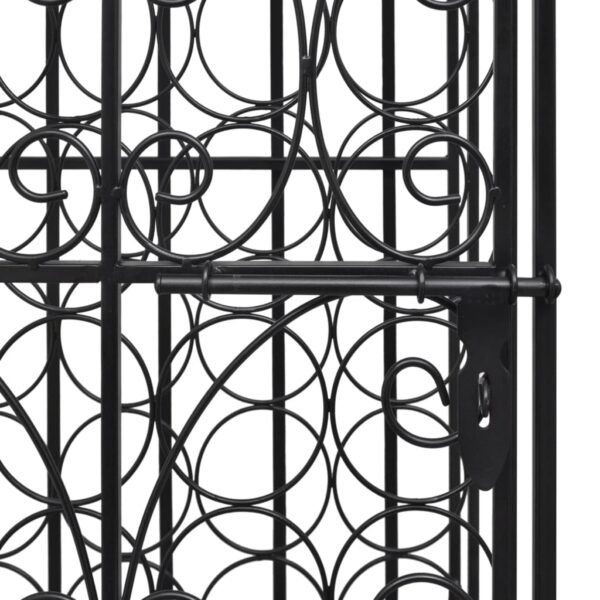 vidaXL Wine Rack for 28 Bottles Metal - Image 7