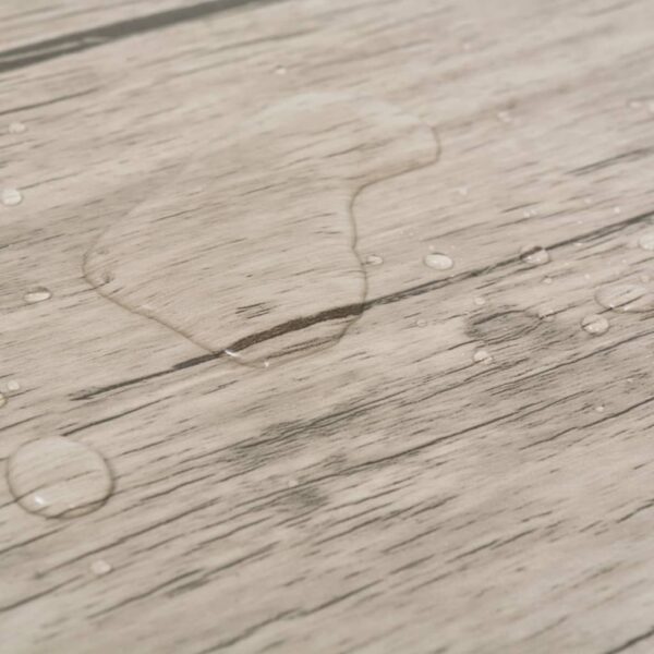 vidaXL Self-adhesive PVC Flooring Planks 5.02 m² 2 mm Oak Washed - Image 7