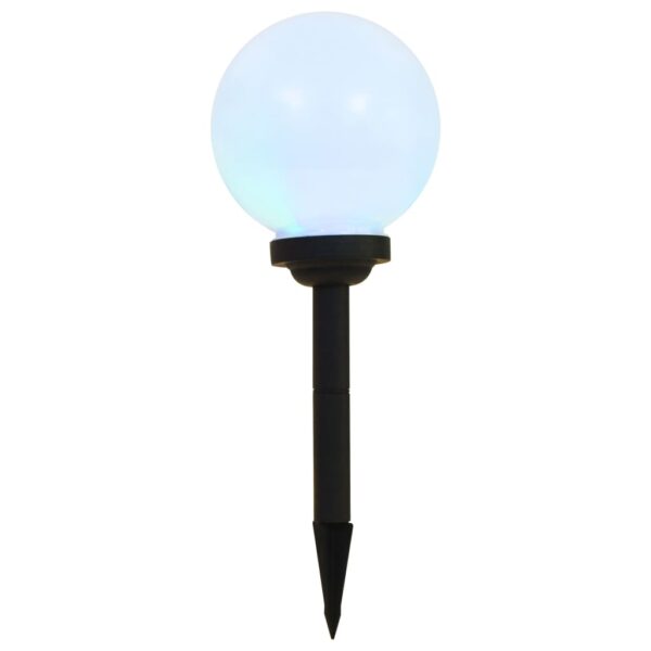 vidaXL Outdoor Solar Lamps 6 pcs LED Spherical 20 cm RGB - Image 3