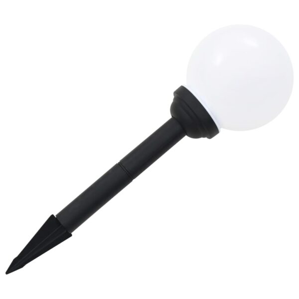vidaXL Outdoor Solar Lamps 8 pcs LED Spherical 15 cm RGB - Image 7