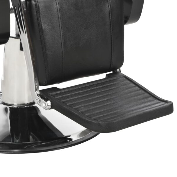 vidaXL Barber Chair Black 72x68x98 cm Faux Leather - Image 9