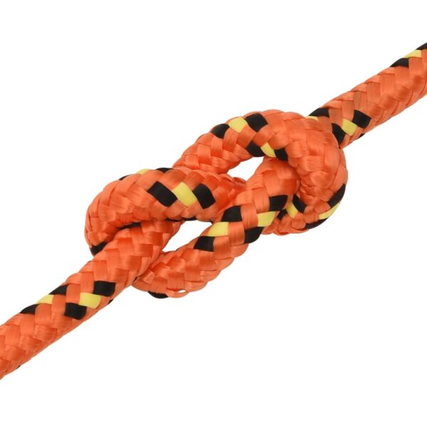 vidaXL Boat Rope Orange 12 mm 100 m Polypropylene - Image 5