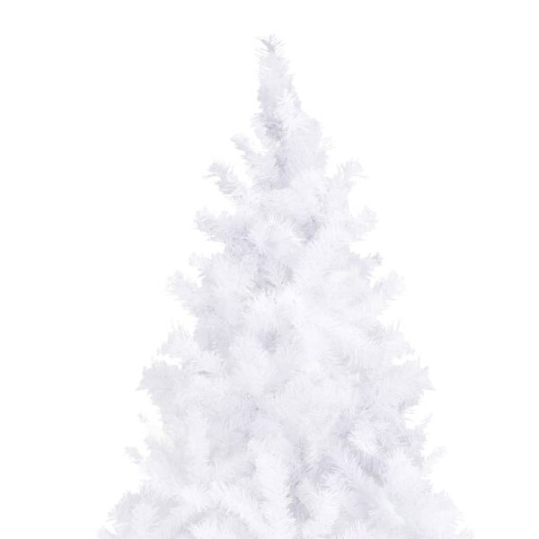 vidaXL Artificial Christmas Tree 300 cm White - Image 4