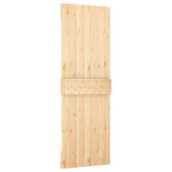 vidaXL Door NARVIK 70x210 cm Solid Wood Pine - Image 6