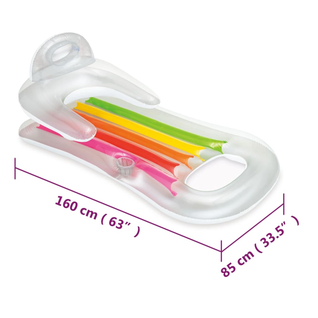 6941057458021_g_en_hd_2 vidaXL Inflatable Pool Lounger 160x85 cm Vinyl - Image 4