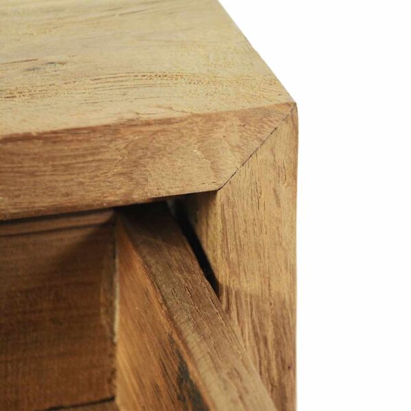 vidaXL Bedside Cabinet 40x30x50 cm Solid Teak - Image 9