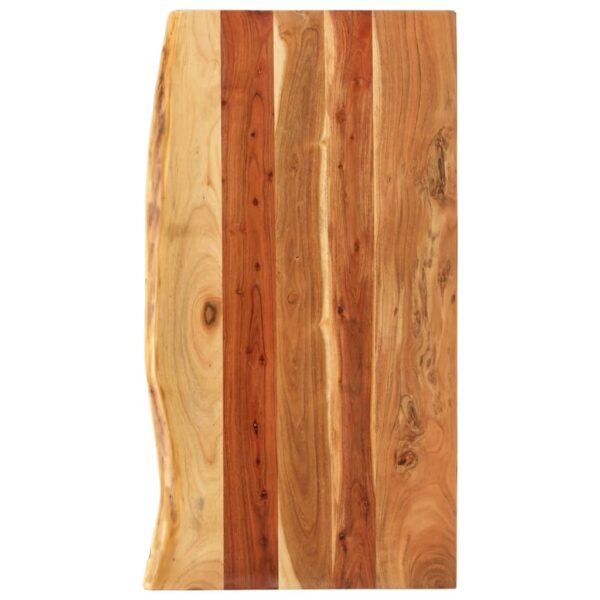 vidaXL Bathroom Vanity Top Solid Acacia Wood 100x52x2.5 cm - Image 1