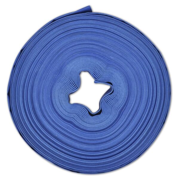 vidaXL Flat Hose 50 m 1" PVC Water Delivery - Image 4