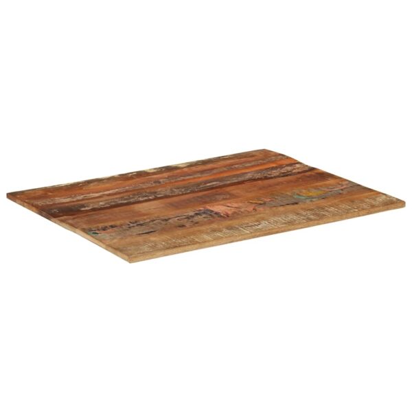 vidaXL Rectangular Table Top 70x90 cm 15-16 mm Solid Wood Reclaimed - Image 4