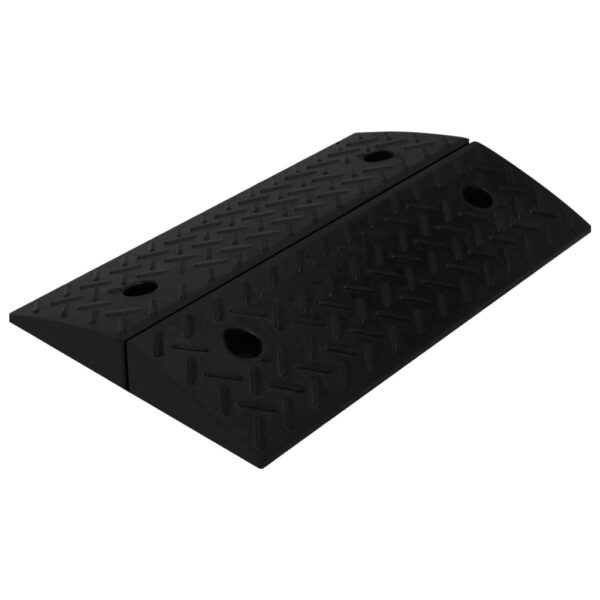 vidaXL Kerb Ramps 2 pcs 50x17.5x5 cm Rubber - Image 7