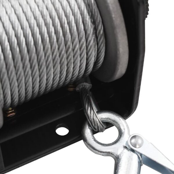 12 V Electric Winch 907 KG Wire Remote Control - Image 5