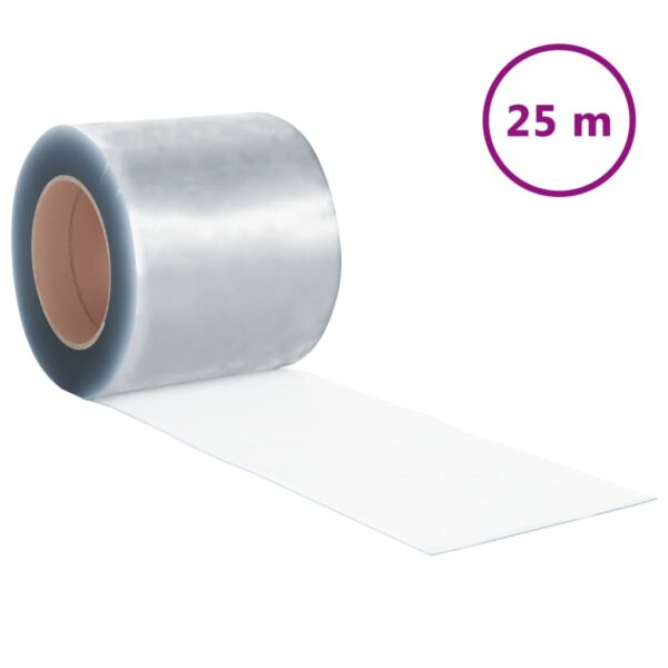 vidaXL Strip Curtain Roll PVC 1.6 mm x 200mm 25 m - Image 2