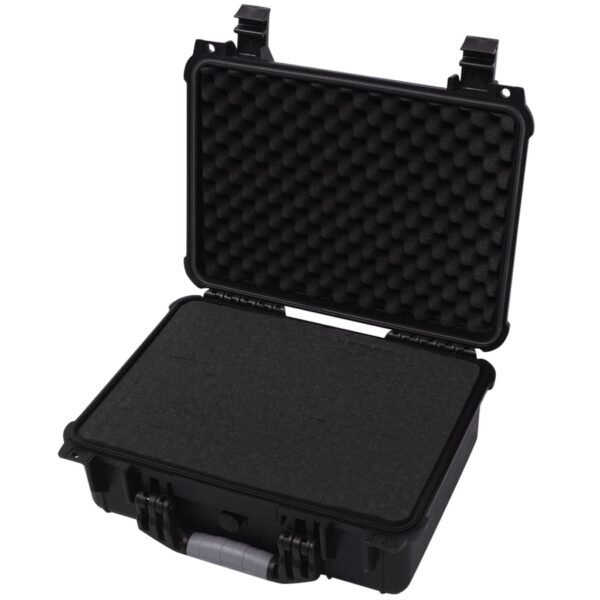 vidaXL Protective Equipment Case 40.6x33x17.4 cm Black - Image 3