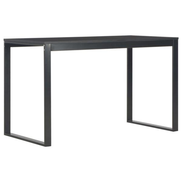 vidaXL Computer Desk Black 120x60x70 cm - Image 2