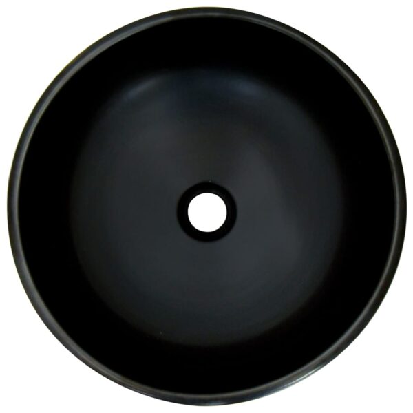 vidaXL Countertop Basin Multicolour Round Φ41x14 cm Ceramic - Image 4