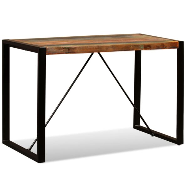 vidaXL Dining Table Solid Reclaimed Wood 120 cm - Image 2
