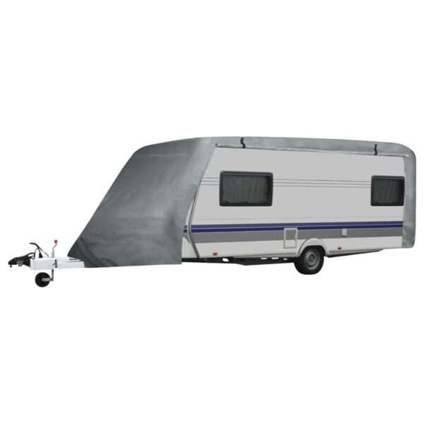 vidaXL Caravan Cover Grey S - Image 1
