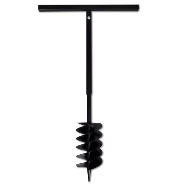 Ground Drill with Handle 150 mm with Extension Tube 9 m Steel - Image 5