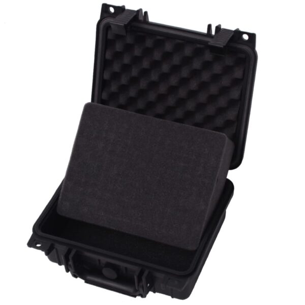 vidaXL Protective Equipment Case 27x24.6x12.4 cm Black - Image 4