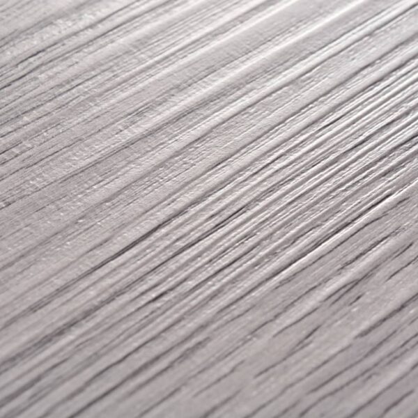 vidaXL Non Self-adhesive PVC Flooring Planks 5.26 m² 2 mm Dark Grey - Image 6