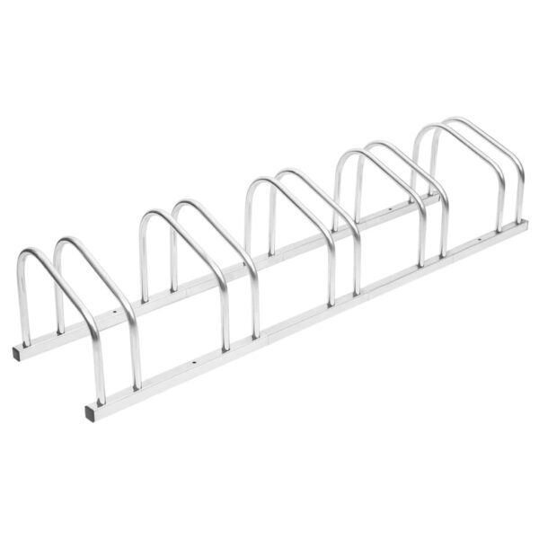 vidaXL Bike Rack for 5 Bikes Galvanised Steel - Image 1