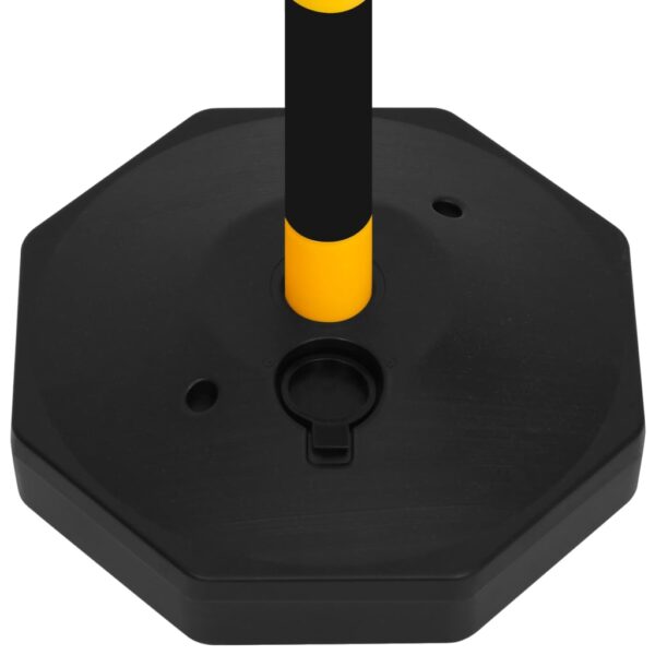 vidaXL Chain Post Set with 10 m Plastic Chain - Image 5