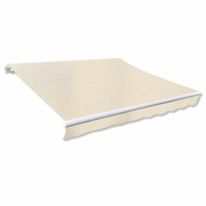 vidaXL Awning Frame 4x3 m Automatic Roll-back Aluminium