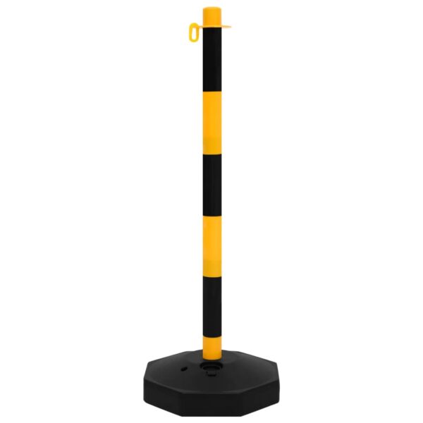 vidaXL Chain Post Set with 10 m Plastic Chain - Image 5