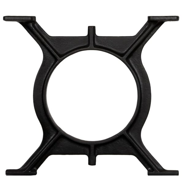 vidaXL Coffee Table Legs 2 pcs O-Frame Cast Iron - Image 6