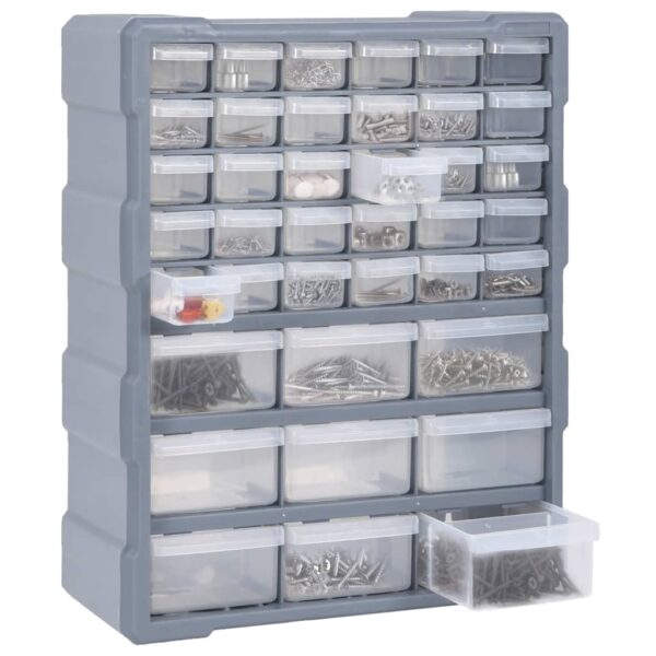 vidaXL Multi-drawer Organiser with 39 Drawers 38x16x47 cm - Image 6
