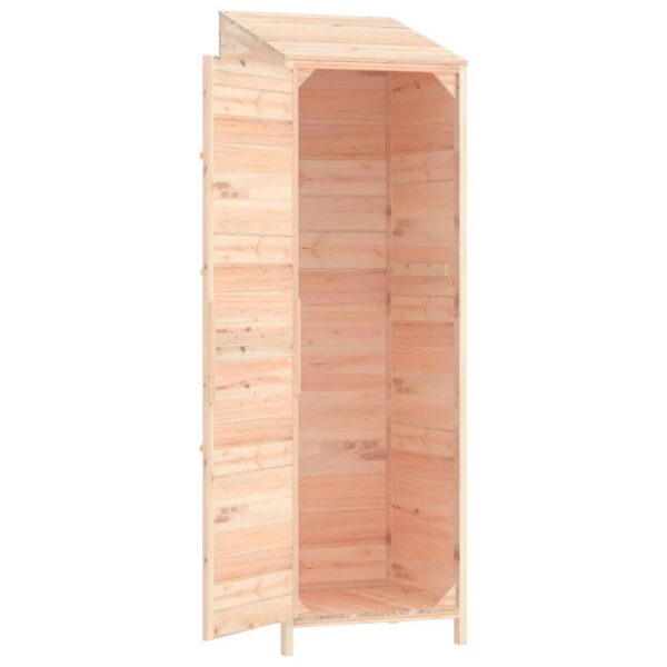 vidaXL Garden Shed 55x52x174.5 cm Solid Wood Fir - Image 7