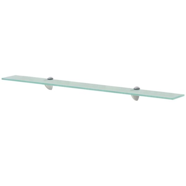 vidaXL Floating Shelf Glass 90x10 cm 8 mm - Image 1