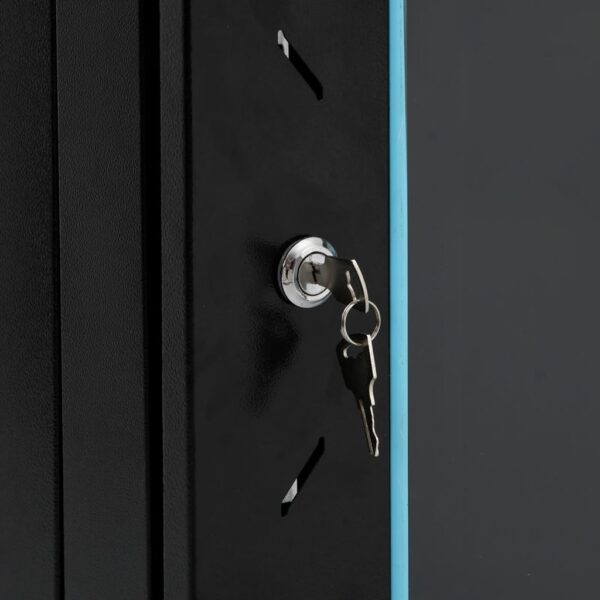 vidaXL 22U Network Cabinet with Swivel Feet 19" IP20 60x60x120 cm - Image 7