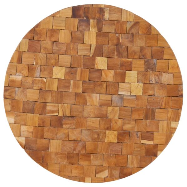 vidaXL Coffee Table 60x60x35 cm Solid Teak Wood - Image 6