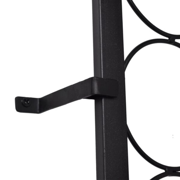vidaXL Wine Rack for 108 Bottles Metal - Image 5