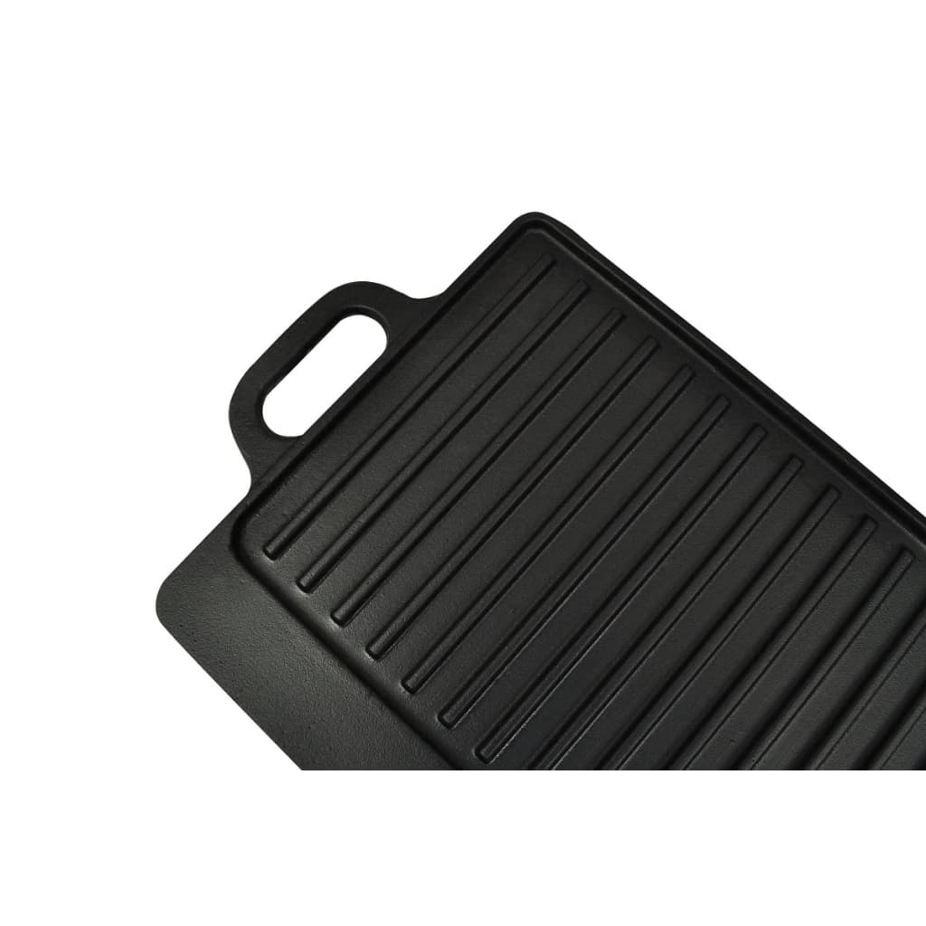 8718475033165_g_en_hd_3 Set of 2 BBQ/Pizza Platter Grill Plate Cast Iron Rever - Image 4