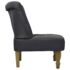 vidaXL French Chair Grey Fabric - Image 4
