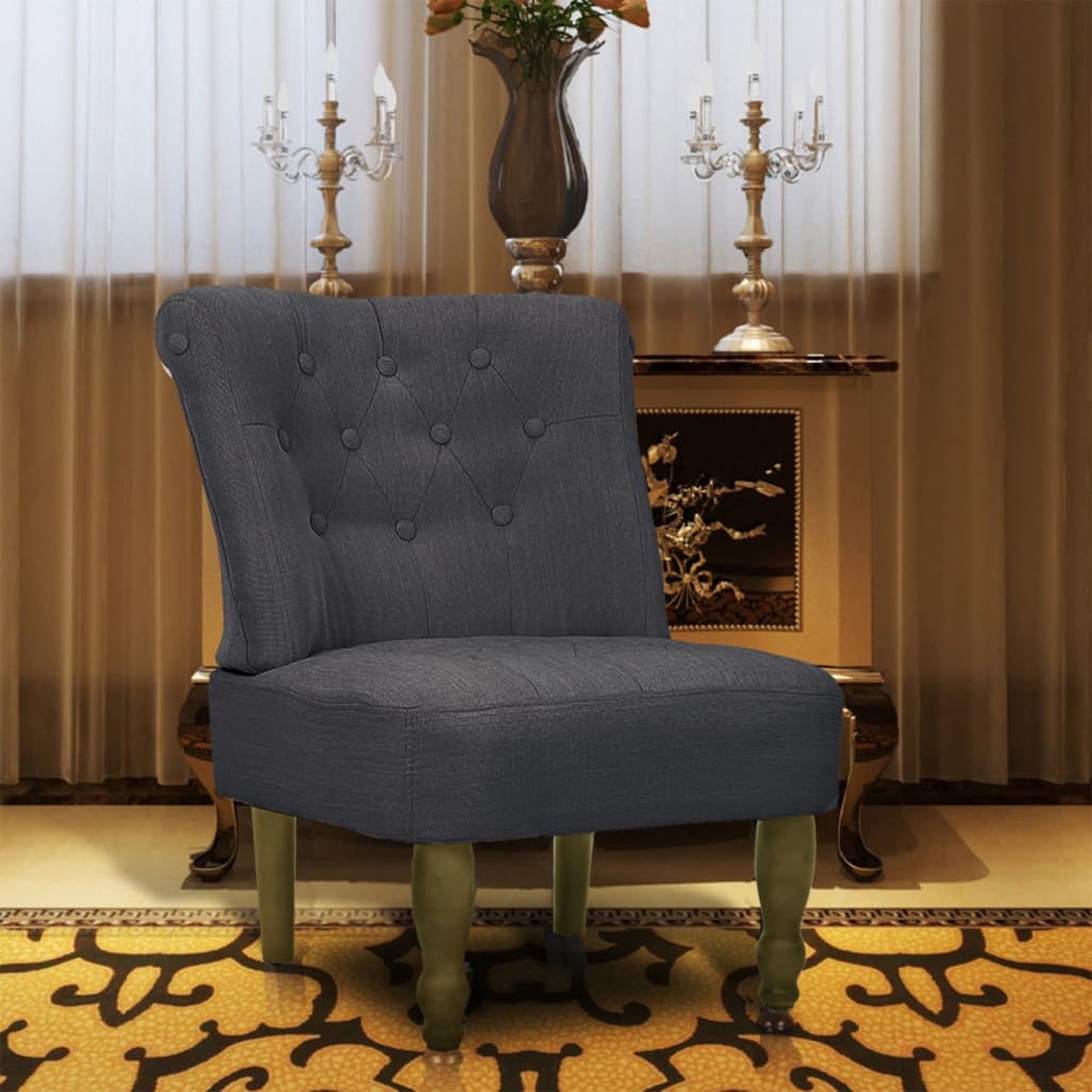 8718475038689_m_en_hd_1 vidaXL French Chair Grey Fabric - Image 1