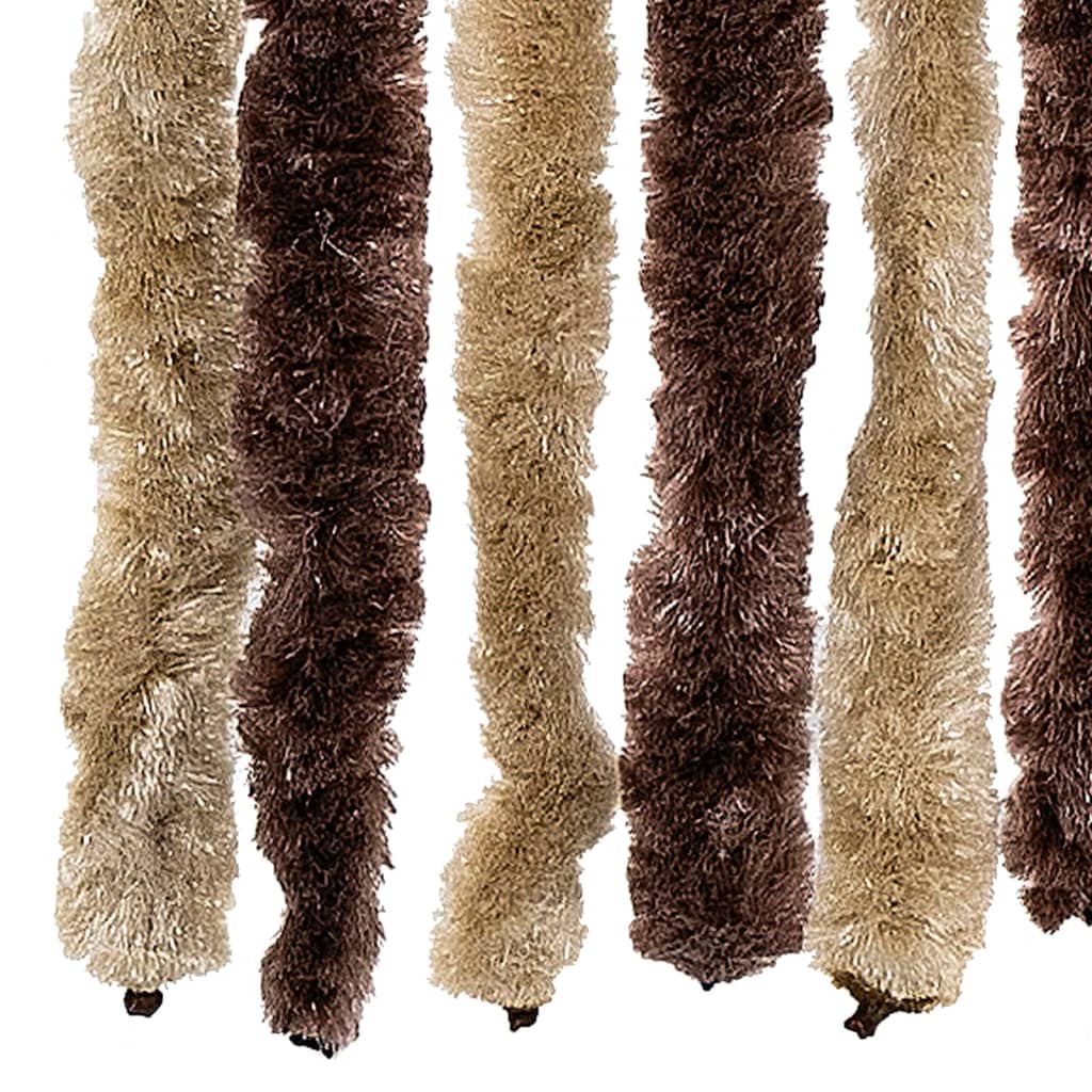 8718475052180_g_en_hd_3 vidaXL Insect Curtain Beige and Light Brown 100x220 cm Chenille - Image 5