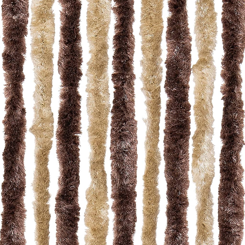 8718475052180_g_en_hd_4 vidaXL Insect Curtain Beige and Light Brown 100x220 cm Chenille - Image 6