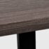 vidaXL Desk with 2 Shelves Grey and Oak - Image 6