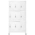 vidaXL Locker Cabinet with 9 Compartments Steel 90x45x180 cm Grey - Image 2