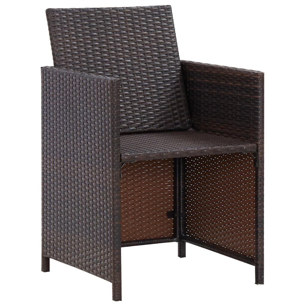 8718475501329_g_en_hd_10 vidaXL 11 Piece Outdoor Dining Set with Cushions Poly Rattan Brown - Image 11