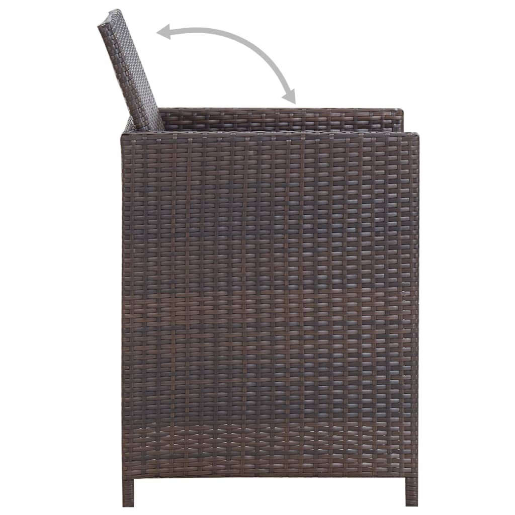 8718475501329_g_en_hd_11 vidaXL 11 Piece Outdoor Dining Set with Cushions Poly Rattan Brown - Image 12