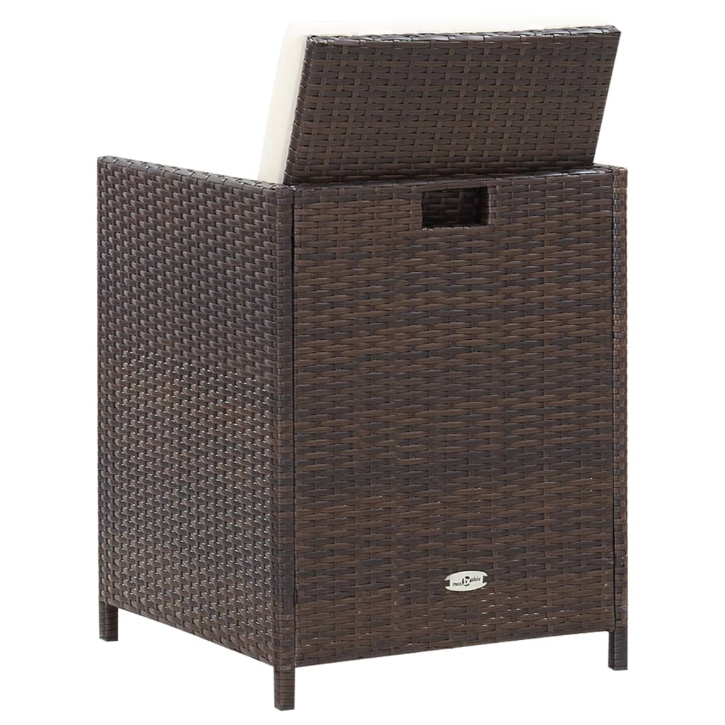 8718475501329_g_en_hd_9 vidaXL 11 Piece Outdoor Dining Set with Cushions Poly Rattan Brown - Image 10